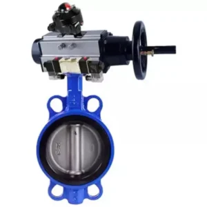 Butterfly Valve Cast Iron QT450 Compact Flanged Manual water butterfly valve for abrasi