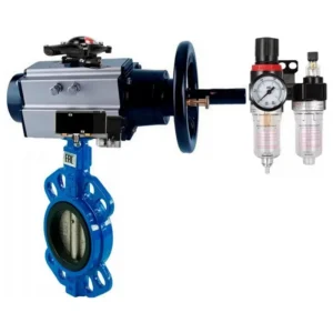 Butterfly Valve Cast Iron QT450 Interflange (threaded Lugs) 16 Bar Manual WBV1631E 2W Fb H 3