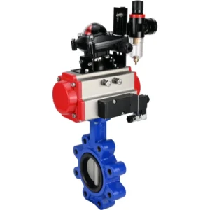 Butterfly Valve Cast Iron QT450 Interflange (threaded Lugs) 16 Bar Manual WBV1631N 2W Fb H 85