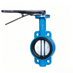 Butterfly Valve Concentric Rubber Lined Metal Seated Soft Seated Wafer Type Manual Operated Water Valve OEM