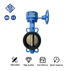 Butterfly Valve Ductile Iron Support OEM Customized High Performance Manual Butterfly Valve