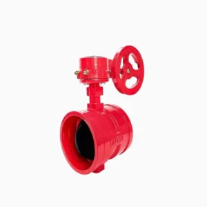 Butterfly Valve Fire Clamp Grooved Turbine Operation Ral3000 Butterfly Valve