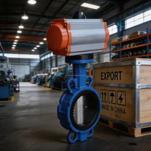 Butterfly Valve Lug Body Style Butterfly Valve with Actuator Ductile Iron Wafer Butterfly Wafer Lug Type D341X Fire Protection