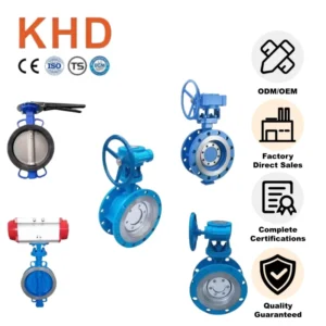 Butterfly Valve Manufacturer Cast Iron Stainless Steel Full PTFE Lined Electric Handwheel Industrial Butterfly Valve