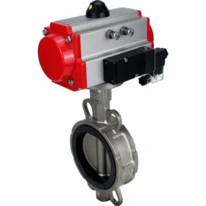 Butterfly Valve Stainless Steel AISI 304 Compact Flanged 16 Bar Manual