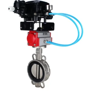 Butterfly Valve Stainless Steel AISI 304 Compact Flanged 16 Bar Manual WBV3131E 2W Fb H 83