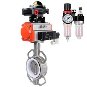 Butterfly Valve Stainless Steel AISI 304 Compact Flanged 16 Bar Manual WBV3131P 2W Fb H 12