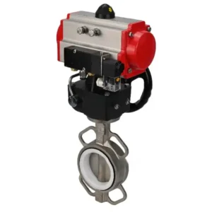 Butterfly Valve Stainless Steel AISI 304 Compact Flanged 16 Bar Manual WBV3131P 2W Fb H 39