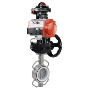 Butterfly Valve Stainless Steel AISI 304 Compact Flanged 16 Bar Manual WBV3131P 2W Fb H 43
