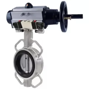 Butterfly Valve Stainless Steel AISI 304 Compact Flanged Manual Water Butterfly Valve WBV3