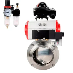 Butterfly Valve Stainless Steel AISI 304 For Welding 10 Bar Manual WBV3131S 2W W H 12