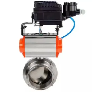 Butterfly Valve Stainless Steel AISI 304 Threaded 10 Bar Manual WBV3131S 2W T H Food Grade