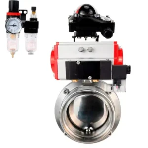 Butterfly Valve Stainless Steel AISI 304 Threaded Manual WBV3131S 2W T H 6