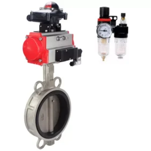 Butterfly Valve Stainless Steel AISI 316l Compact Flanged Manual