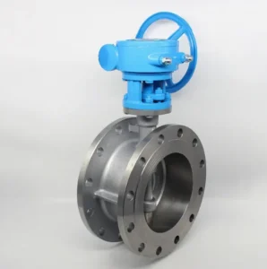 Butterfly Valve Triple Offset Stainless Steel Flange Connection Zero Leakage Metal Seat Butterfly Valve