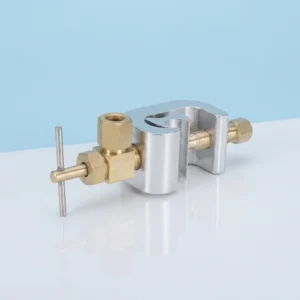 C type Self piercing Saddle Valve Custom 304 Stainless Steel Needle Valve for Kitchen Bathroom Hotel Use Modern Design