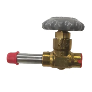 C9464DA Industrial Dewar Bottle Globe Valve Gray Handwheel High Pressure Cryogenic Gas Pneumatic Shutoff LNG