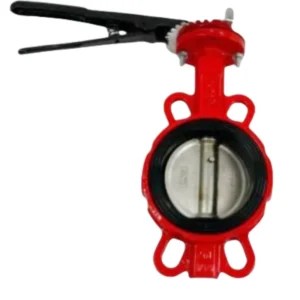 CE Certification XHFM Manual Handle Butterfly Valve 2in Port Size Gas Media Medium Temperature Model D71X 16Q