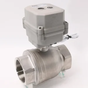 CE ROHS IP67 CR201 CR301 CR303 12V 24V AC DC DN32 DN40 DN50 2 Way Motorized Control SS304 Water Ball Valve