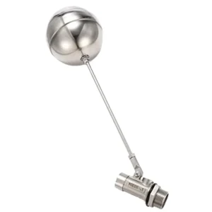 CF8 1/2″ High-Quality All-Stainless Steel Float Ball Valve Water Tank Liquid Level Control Switch Base Can Be Customized by OEM