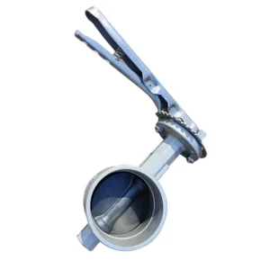 CF8 Stainless Steel Body Handle-Operated Grooved Butterfly Valve with EPDM-Lined Disc for Firefighting Water Applications