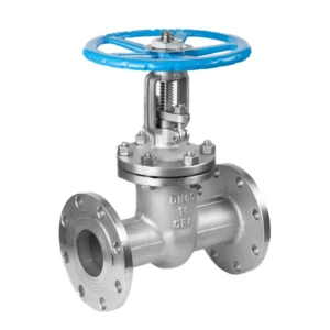 CF8 Stainless Steel Flanged Gate Valve Z41W 16M Model DN80 PN16 SS304 High Temperature Handwheel Manual Shutoff Control