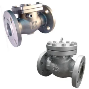 CF8 WCB Carbon Stainless Steel 150LB Swing Flanged Non Return Check Valve