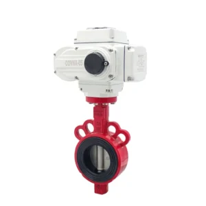 COVNA B2Bclearance Sale Control Valve Aluminum Alloy 2 Inch Electric Actuator Butterfly Valve Flanged Electric Butterfly Valve