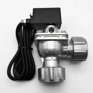CQPC Manufacture Big Nut Right-angle Type Explosion-proof Electromagnetic Pulse Jet Valve