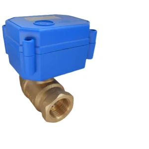 CWX-15N Motorized Valve DN20 Brass 265V 24V CR01 CR04 2 Wires DN8 DN10 12V DC CWX Motorized Ball Valve