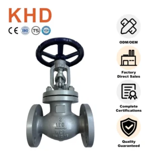 Carbon Steel American Standard Globe Valve 2-Inch Manual Flanged Globe Shutoff Valves