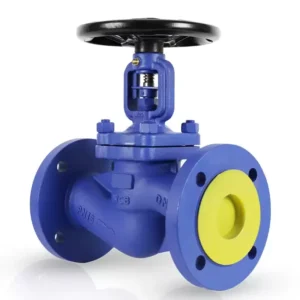 Carbon Steel Bellow Seal DN40 DN50 Flange Control Globe Valve Steam Heat Transfer Oil