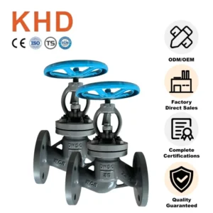 Carbon Steel Manual Globe Valve DIN Flanged WCB Carbon Steel Manual Steam Globe Shutoff Valves
