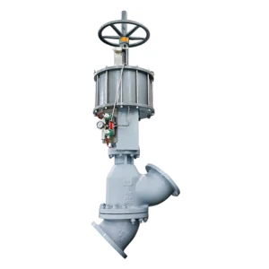Carbon Steel Pneumatic Angle Globe Valve