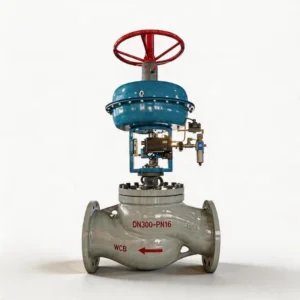 Carbon Steel Pneumatic Control Valves with Diaphragm Actuator 4-20mA Digital Smart Positioner for LPG Flow Pressure Regulating