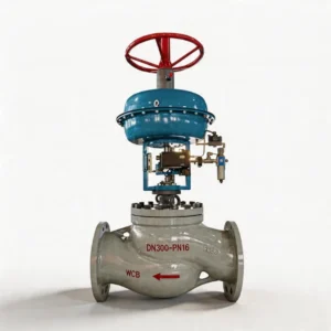 Carbon Steel Pneumatic Control Valves with Diaphragm Actuator 4-20mA Digital Smart Positioner for Water Pressure Regulating