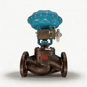 Carbon Steel Pneumatic Globe Valve with PTFE Seal for Steam Control High Temperature Pressure Flow Industrial Low Water Oil