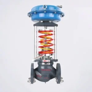 Carbon Steel Self operated Pressure Independent Control Valve Pressure Regulating Valve PN16 Flange Globe Valve