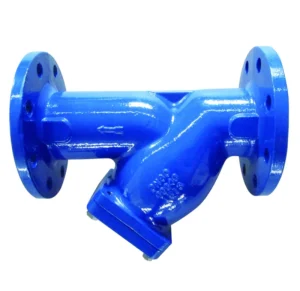 Cast Iron DI DIN Y Type Strainer Valve Flanged End Stainless Steel Filter