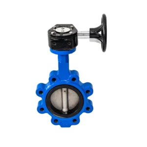 Cast Iron Lugged butterfly Valve Handle of 10 Inch 250mm Lug Type butterfly Valves with Gear Box