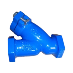 Cast Iron Manual Stop Y Strainer Valves with NPT BSPT Thread Hydraulic Structure Water Application