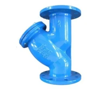 Cast Iron PN16 DN100mm 4in Y Filter Flange Manual Power Y Type Strainer for Water
