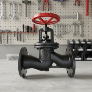 Cast Iron PN16 Globe Valve Flange High Temperature Steam Globe Valve Water Wastewater Treatment Oil Gas Pipelines