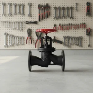 Cast Iron PN16 Globe Valve Flange High Temperature Steam Globe Valve Water Wastewater Treatment Oil Gas Pipelines