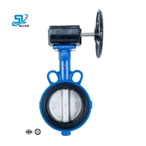 Cast Iron Stainless Steel Lug Wafer Flanged Type Manual Operated Butterfly Valve for Oil Gas Water
