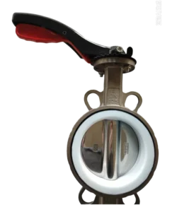 Cast Iron Valve Body EPDM Seat Manual Operation Industrial Flange Butterfly Valve