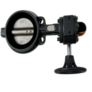 Cast Steel Ductile Iron Manual Butterfly Valve for High Temperature Water Media