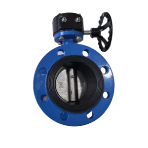 Cast Steel Flange Butterfly Valve Worm Gear Manual Triple Eccentric Butterfly Valve