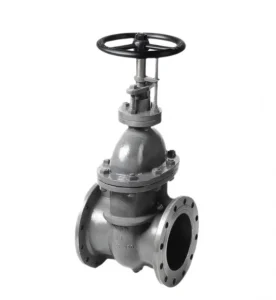 Cast Steel Rising Stem Gate Valve Hard Seal Flange Gate Valve Natural Gas Pipeline Valve