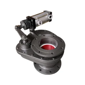 Ceramic Rotary Disc Valve Pneumatic Swing Ceramic Feed Valve Rotary Style Customizable OEM Structure